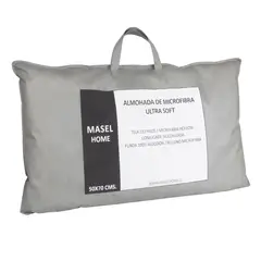 MASEL - Almohada de Fibra sintética para Dormir 50x90 cm