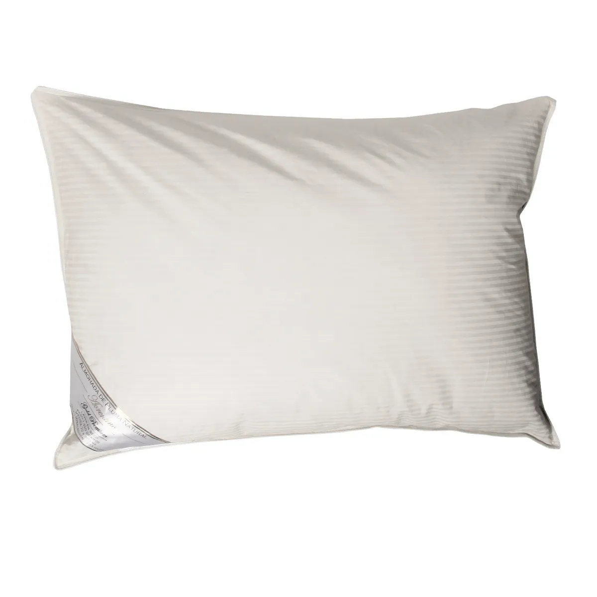 MASEL - Almohada de Plumas para Dormir 50x70 cm