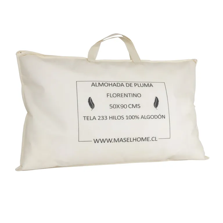 Almohada de Plumas para Dormir 50x90 cm