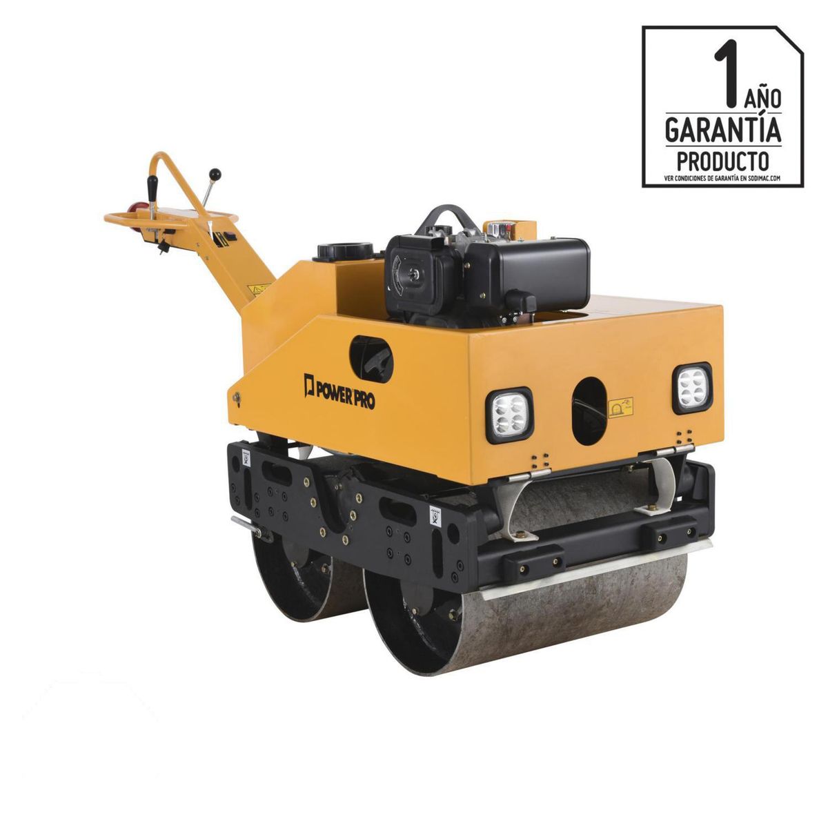 POWER PRO - Rodillo compactador 10HP diesel