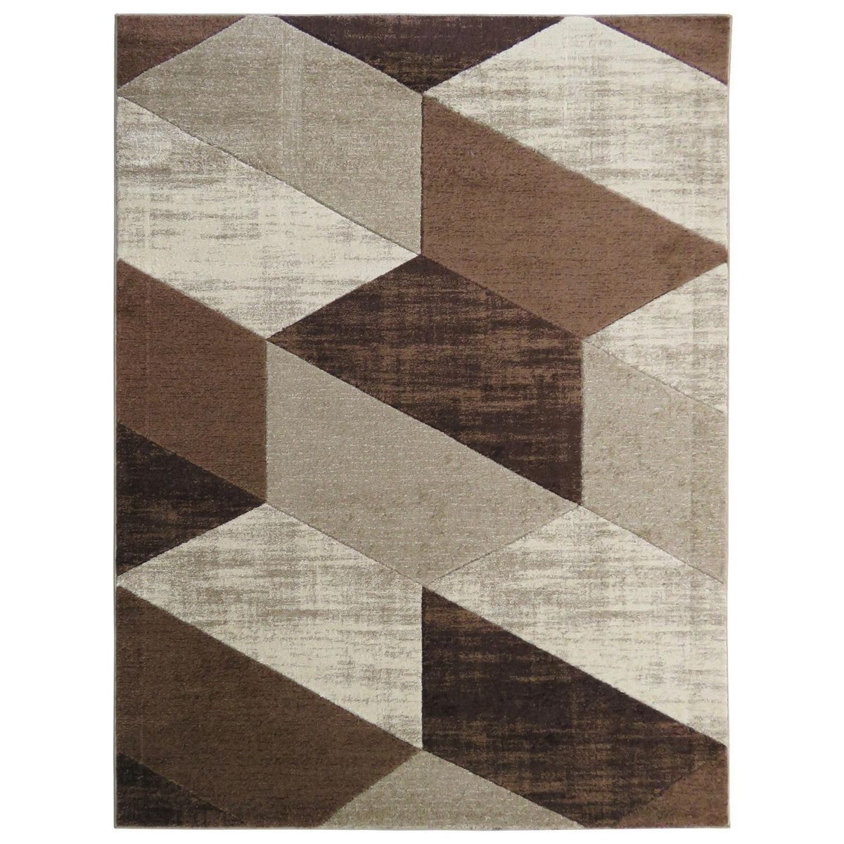 IDETEX - Alfombra Carved Florida 150x200 cm Polipropileno Café