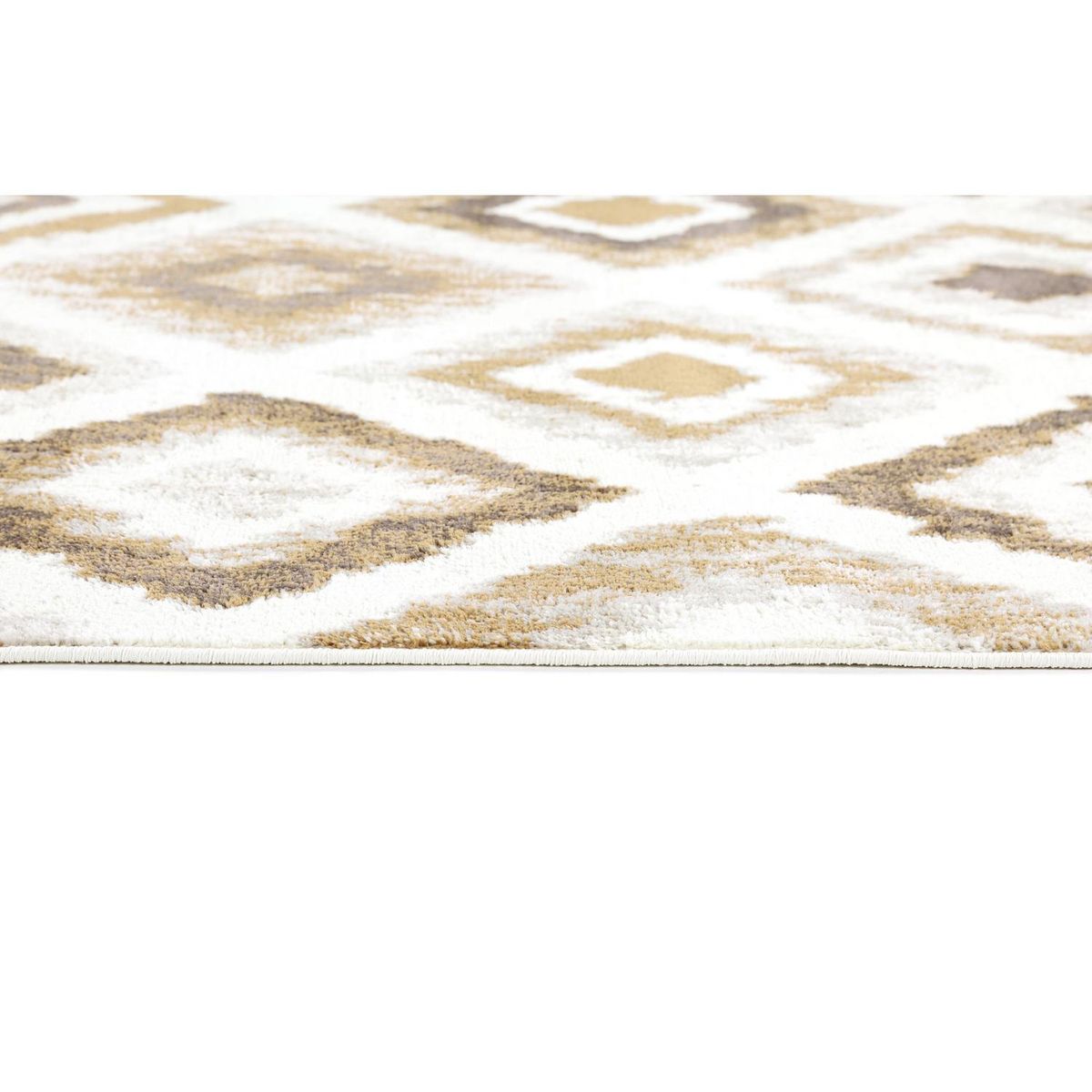 IDETEX - Bajada de Cama Satchi Retro 57x90 cm Polipropileno Café