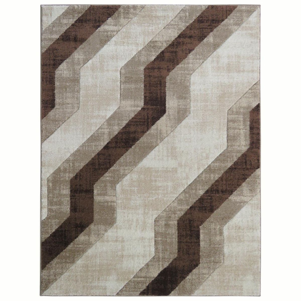 IDETEX - Alfombra Carved 150x200 cm Polipropileno Crema