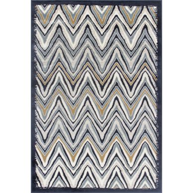 Alfombra Satchi 200x285 cm Azul