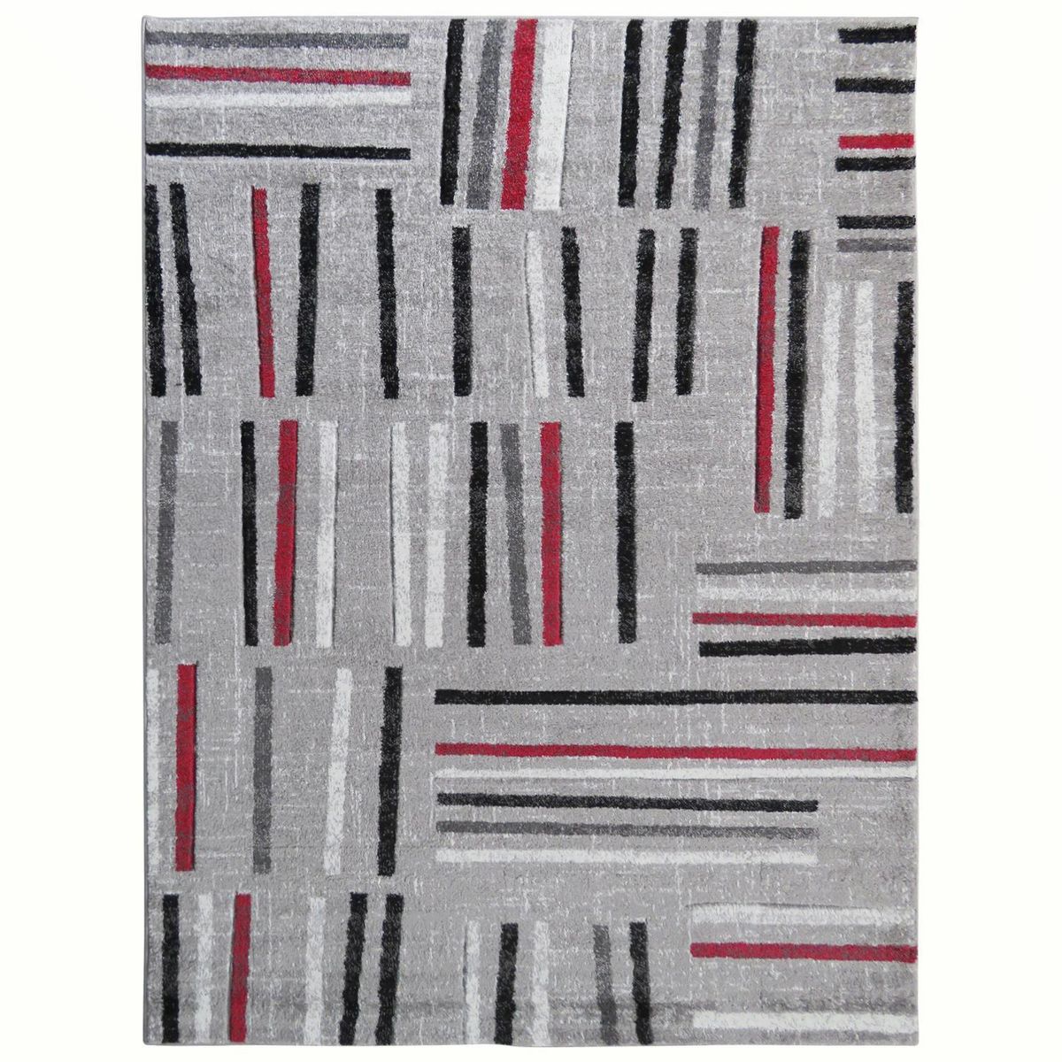 IDETEX - Alfombra Carved 150x200 cm Polipropileno Rojo