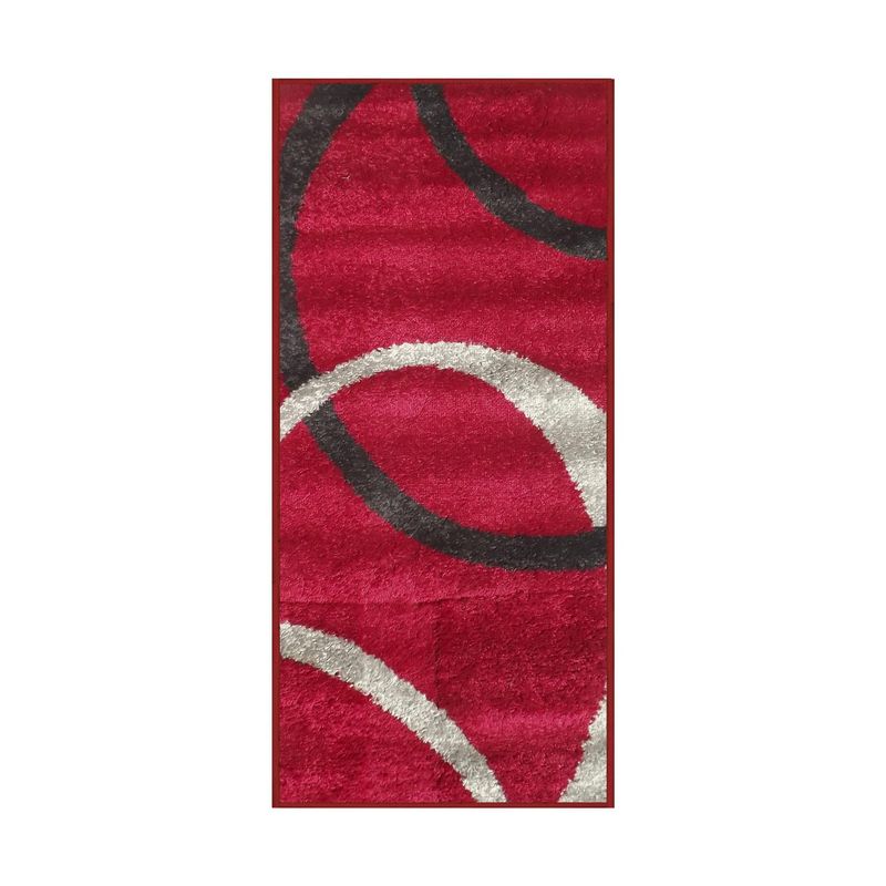IDETEX - Bajada de Cama Light 50x100 cm Polipropileno Rojo
