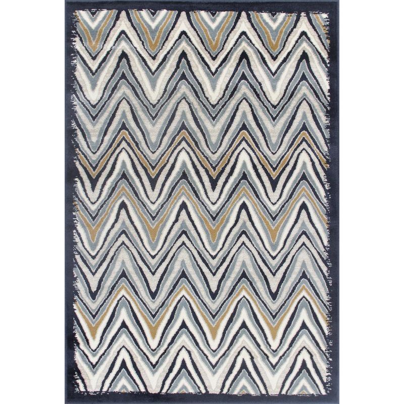 IDETEX - Alfombra Satchi 160x235 cm Azul