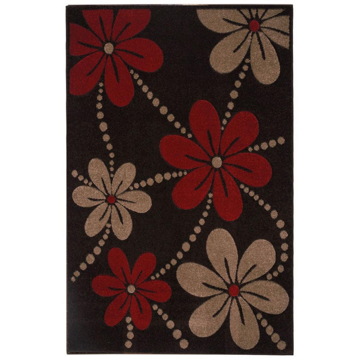 IDETEX - Alfombra Carved 170x230 cm Polipropileno Café