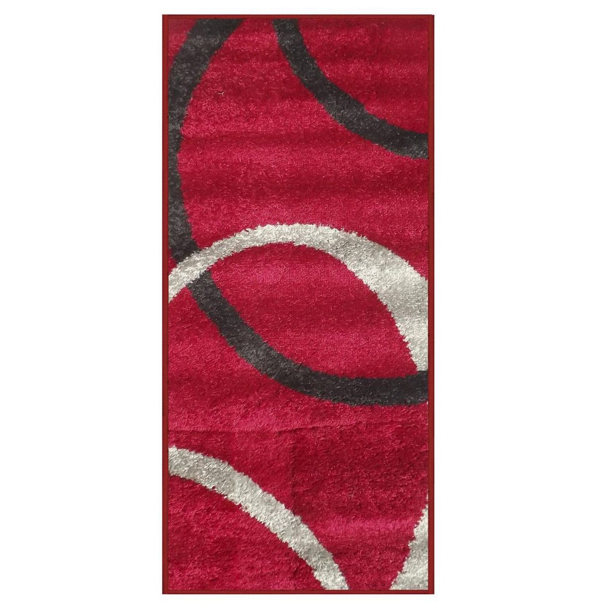 IDETEX - Alfombra Ondas 150x200 cm Polipropileno Rojo