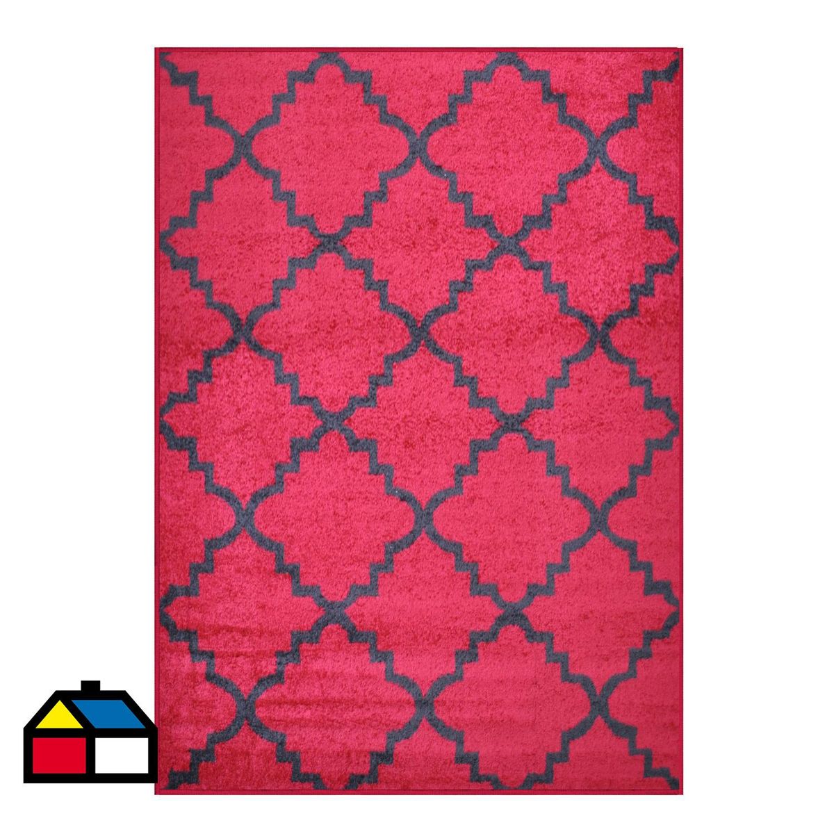 IDETEX - Bajada de Cama Royal 50x100 cm Polipropileno Rojo