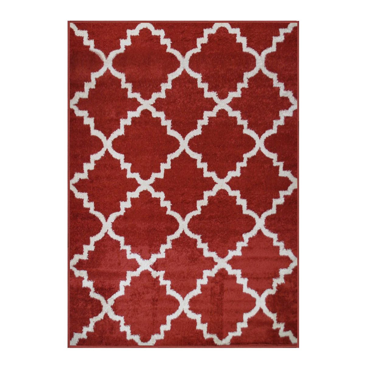 IDETEX - Alfombra Royal 150x200 cm Polipropileno Rojo