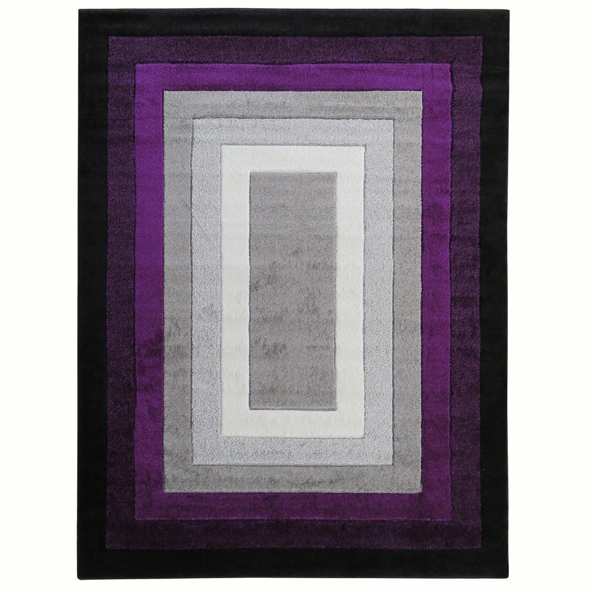 IDETEX - Alfombra Carved 150x200 cm Polipropileno Morado