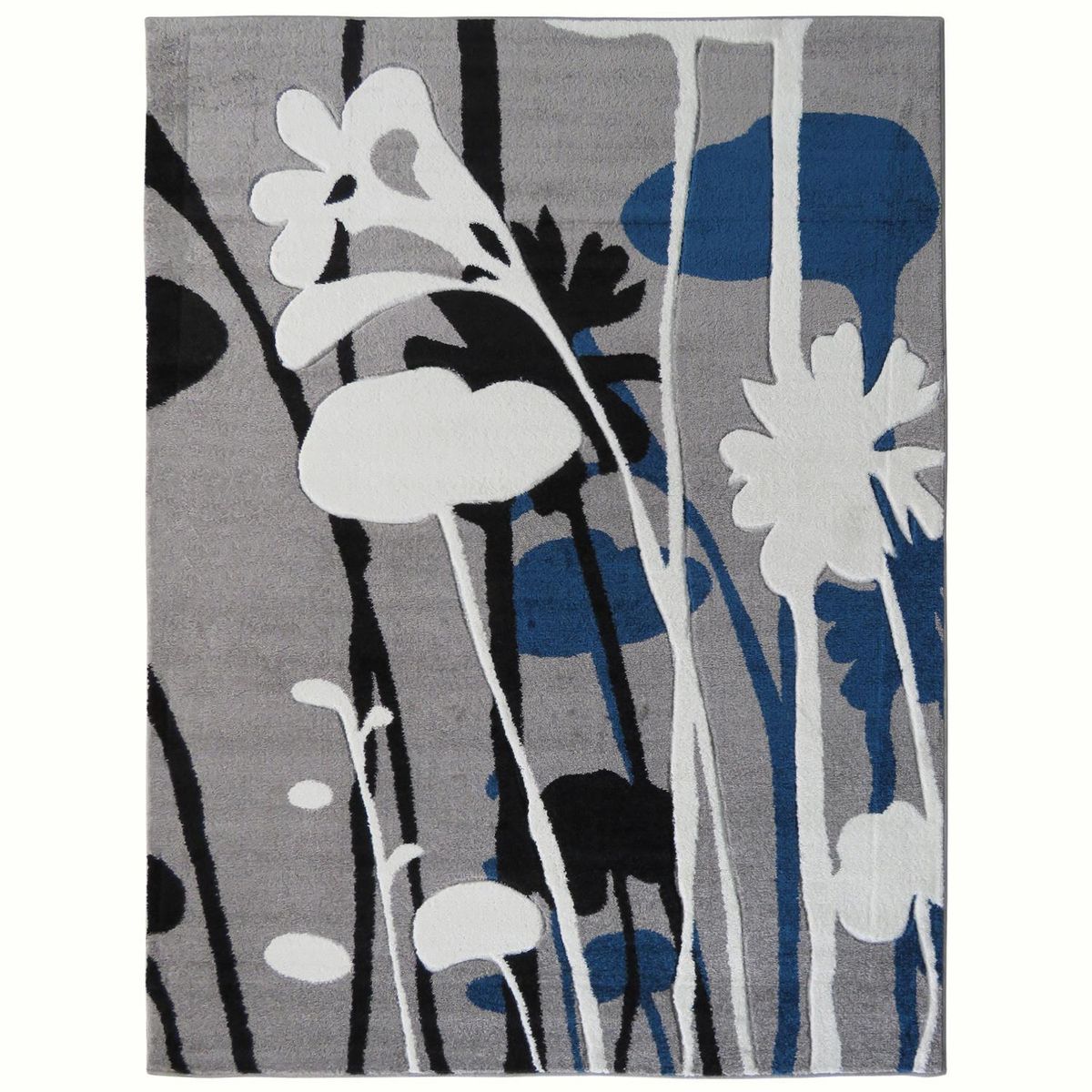 IDETEX - Alfombra Carved 150x200 cm Polipropileno Gris