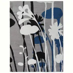 IDETEX - Alfombra Carved 150x200 cm Gris