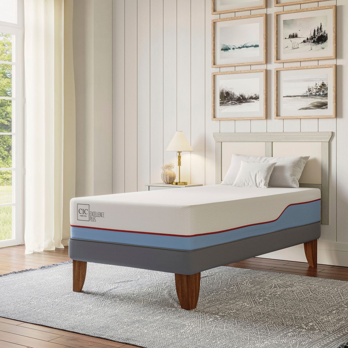 CIC - Colchón excellence plus 1,5 plazas long