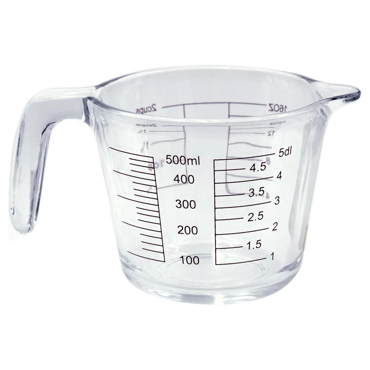 ALLEGRA - Jarro medidor 0,5 l transparente