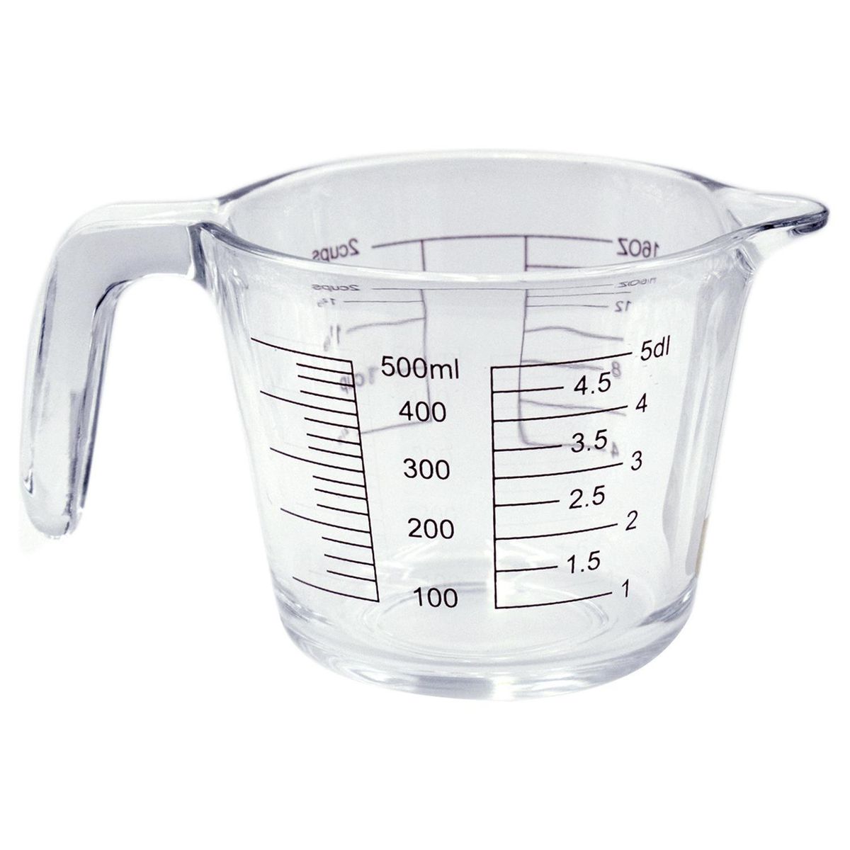 ALLEGRA - Jarro medidor 0,5 l transparente