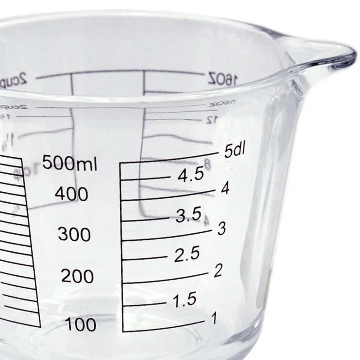 ALLEGRA - Jarro medidor 0,5 l transparente