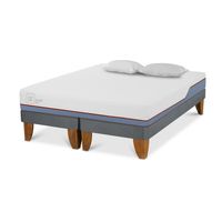 Cama Europea Excellence Plus 2 Plazas Bd + 2 Almohadas