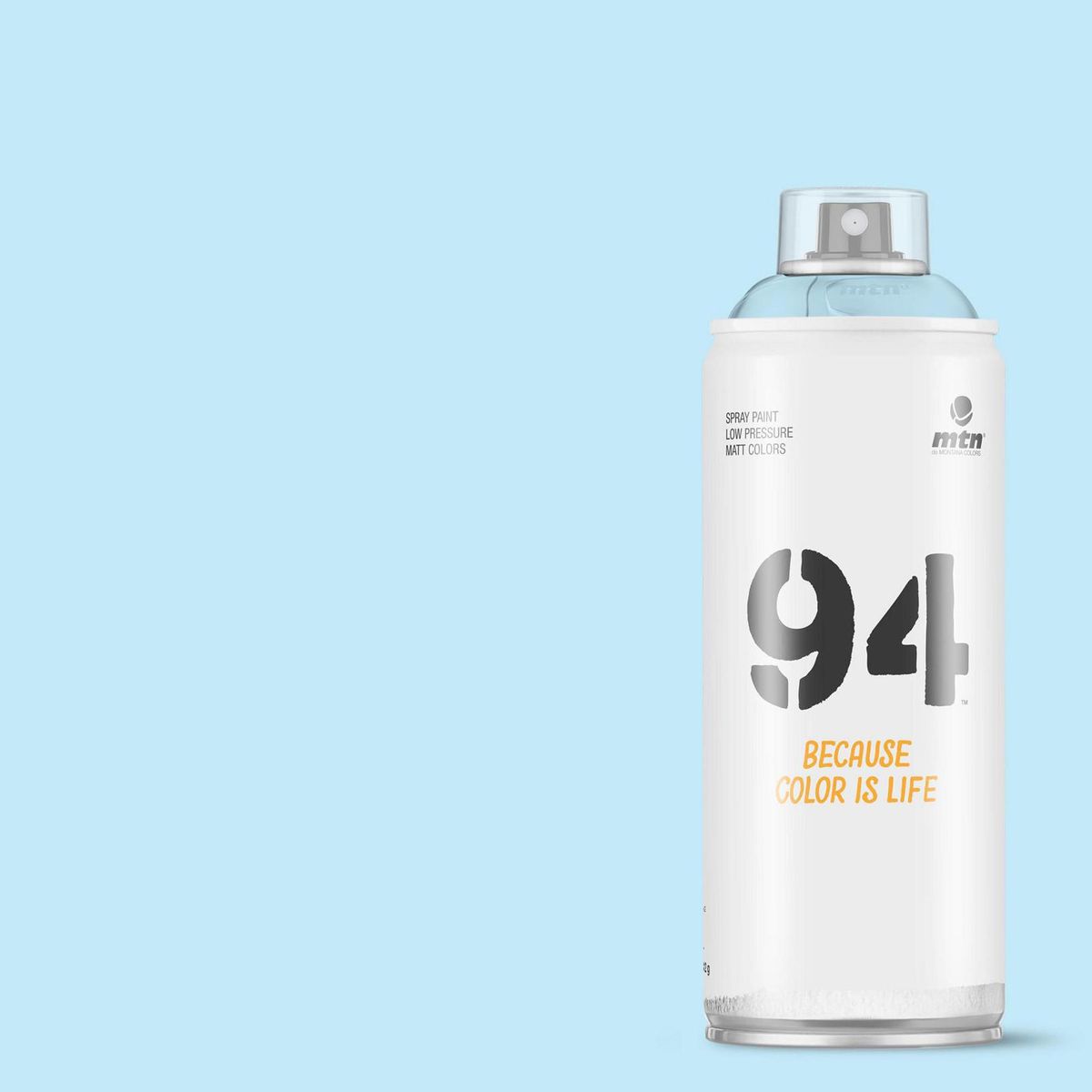 MONTANA COLORS - Pintura en Spray Mate Azul Lluvia 400ml