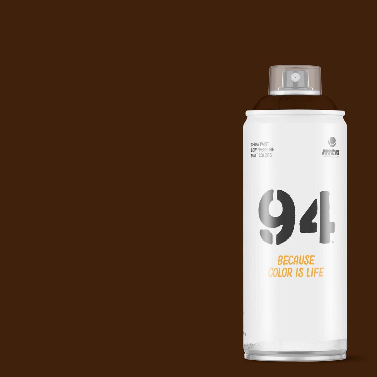 MONTANA COLORS - Pintura en Spray Mate Marrón Café 400ml