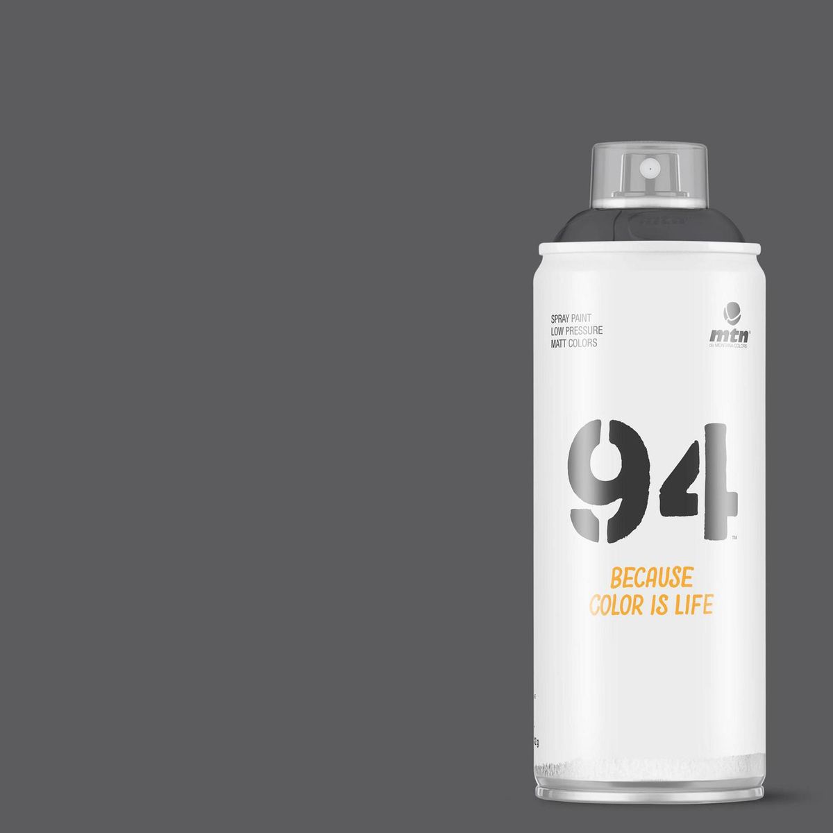 MONTANA COLORS - Pintura en Spray Mate Gris Lobo 400ml