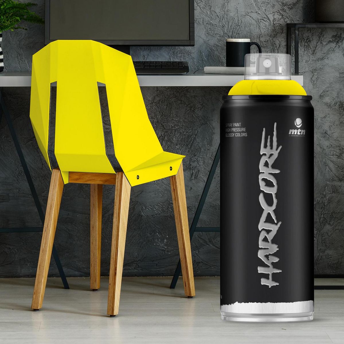 MONTANA COLORS - Pintura en Spray Amarillo Claro 400ml