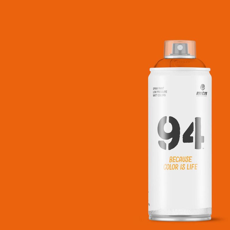 MONTANA COLORS - Pintura en Spray Mate Naranjo 400ml