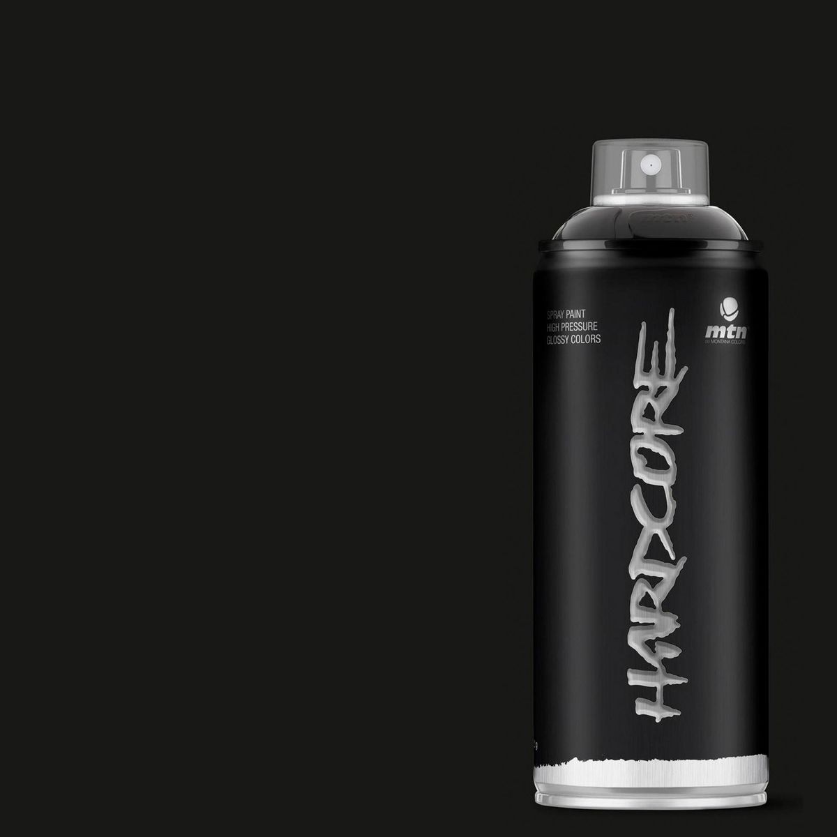 MONTANA COLORS - Pintura en Spray Satinado Negro 400ml