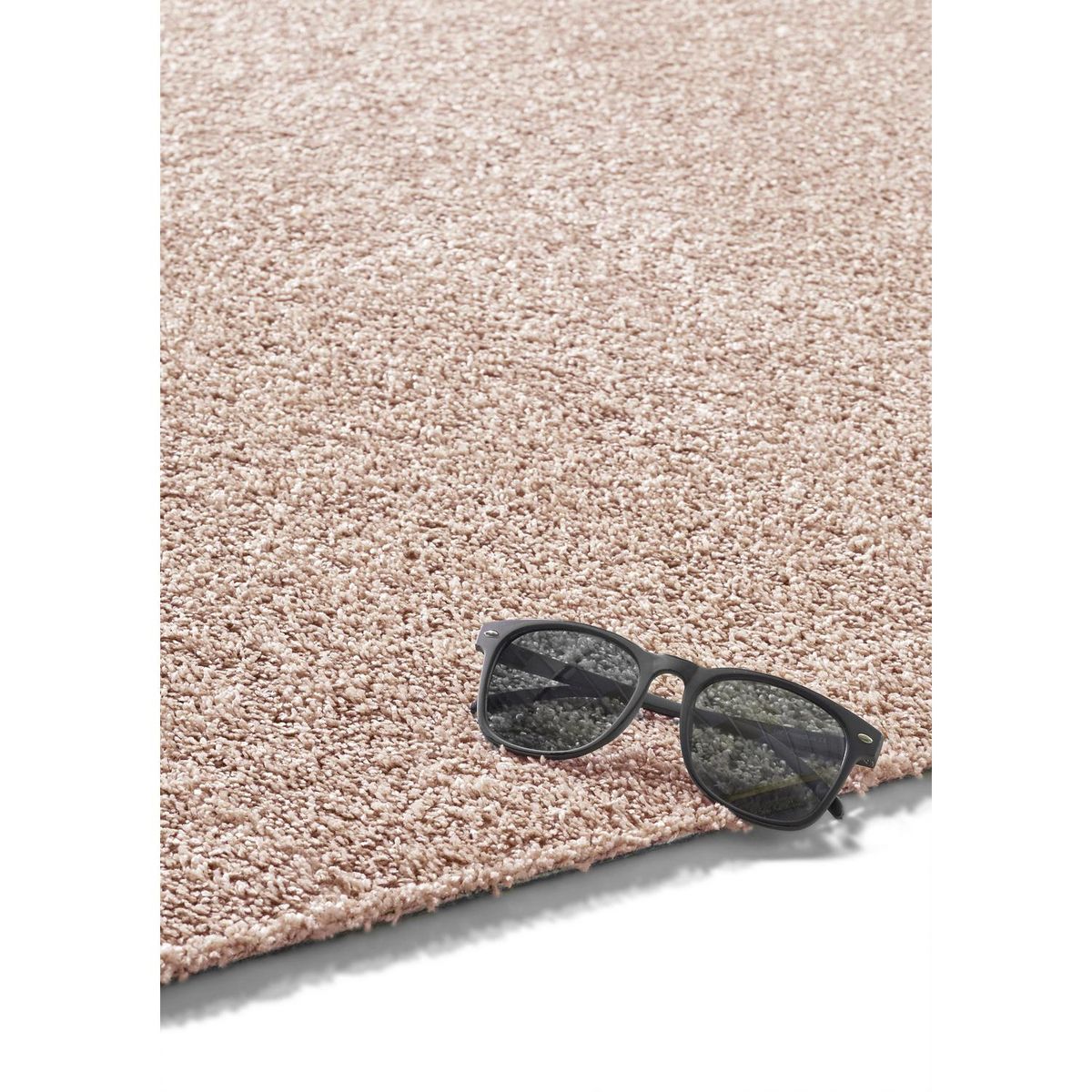 JUST HOME COLLECTION - Alfombra Shaggy Dolce 120x170 cm Polipropileno Rosado