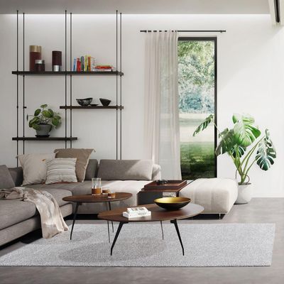 Imagen 2 del producto Alfombra Shaggy Dolce 120x170 cm Polipropileno Gris