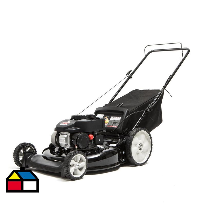 YARD MACHINE - Cortadora de pasto a gasolina 21" 140 cc 4,5HP aprox