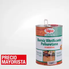 SIPA - Barniz Vitrificante Brillante 1 galón(es) Incoloro