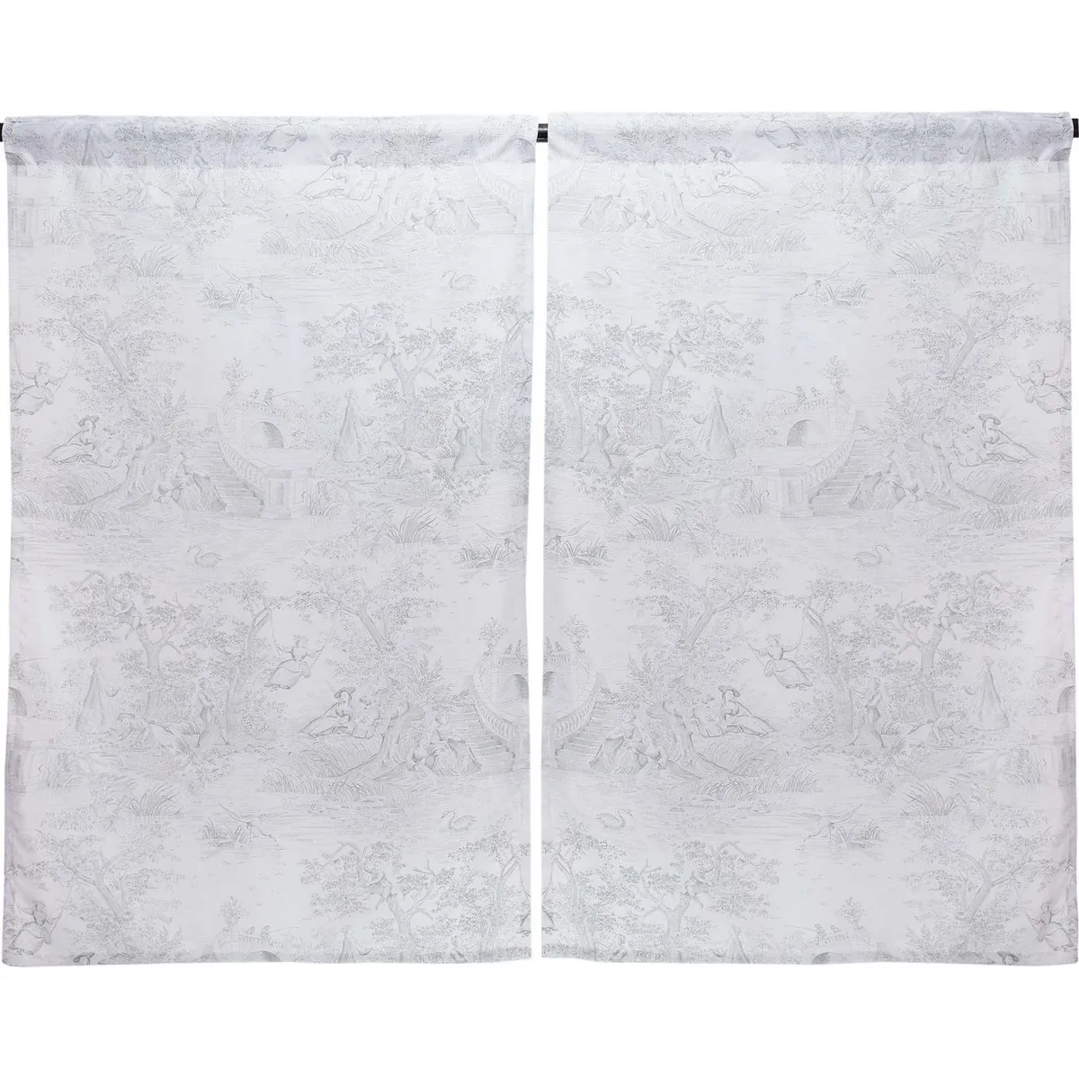 ATMOSPHERA HOME - Cortina cocina toile 2 paños 70x115 cm