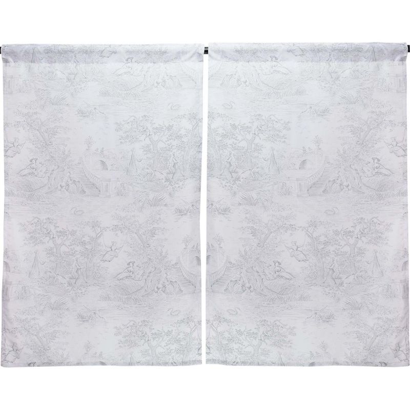 ATMOSPHERA HOME - Cortina cocina toile 2 paños 70x115 cm