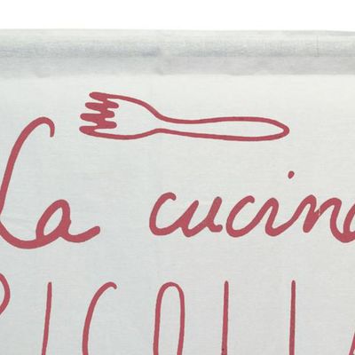 Imagen 2 del producto Cortina cocina Italiana tinto 2 paños 70x115 cm
