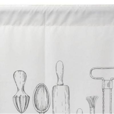 Imagen 2 del producto Cortina cocina tabla usleros 2 paños 70x115 cm