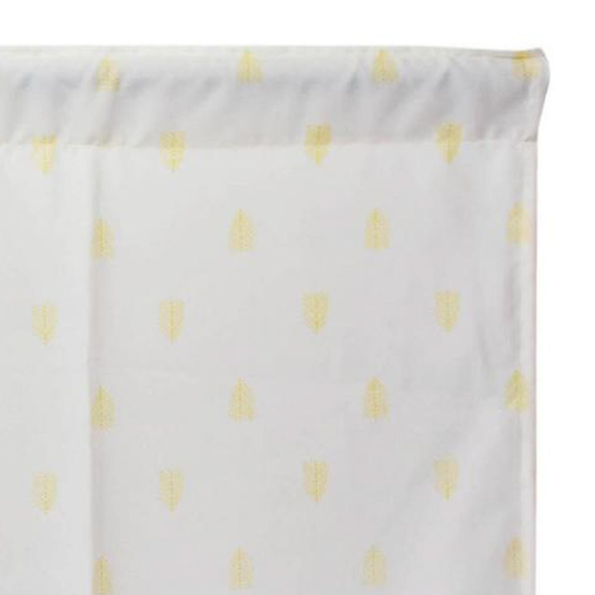 ATMOSPHERA HOME - Cortina cocina árbol mostaza 2 paños 70x115 cm