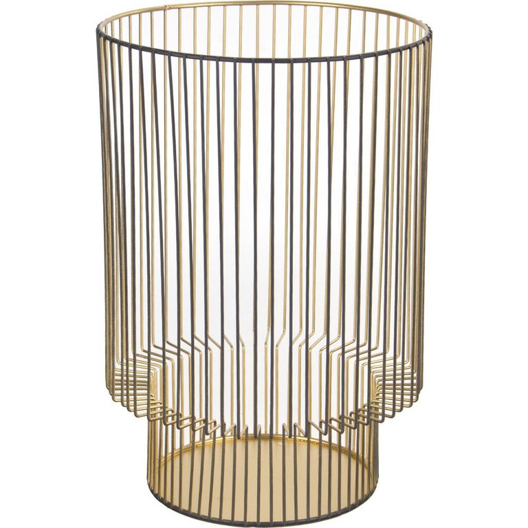 Portavela Hurricane Metálico 28 Cm Decorativo Hogar