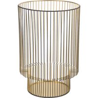 Portavela Hurricane Metálico 28 Cm Decorativo Hogar