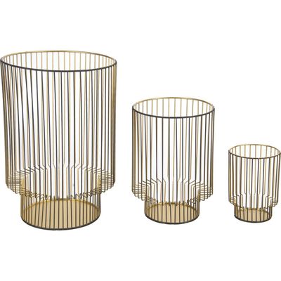 Imagen 2 del producto Portavela Hurricane Metálico 28 Cm Decorativo Hogar