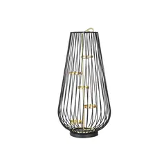 JUST HOME COLLECTION - Porta Tealight Metálico Decorativo 37 Cm Para Velas