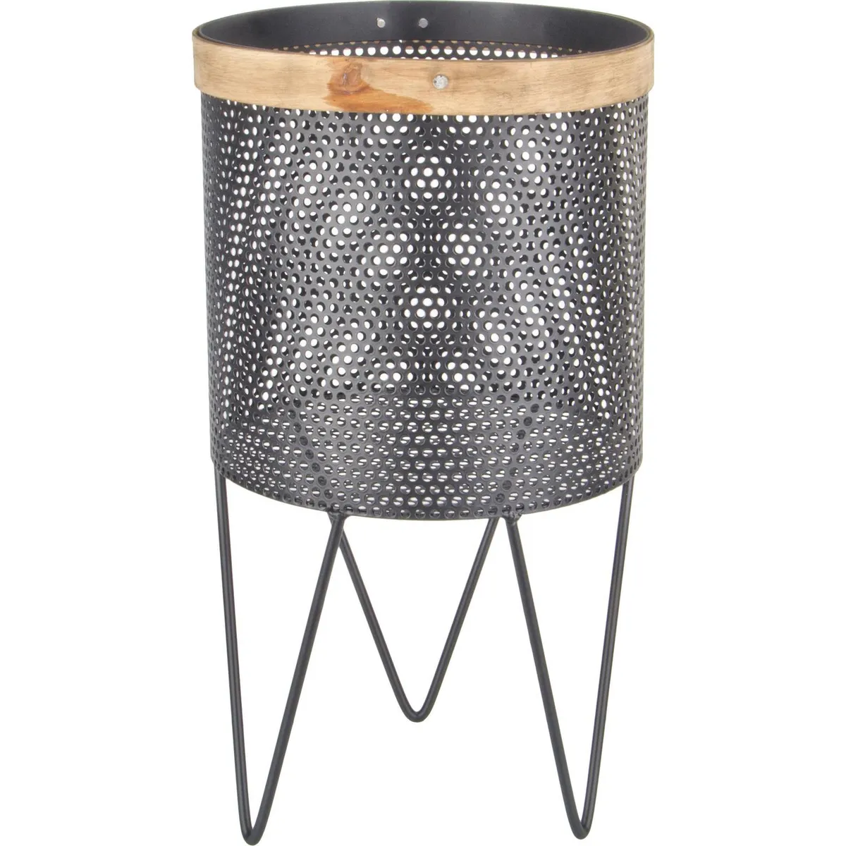 JUST HOME COLLECTION - Porta Macetero Metálico 46 Cm Para Interior