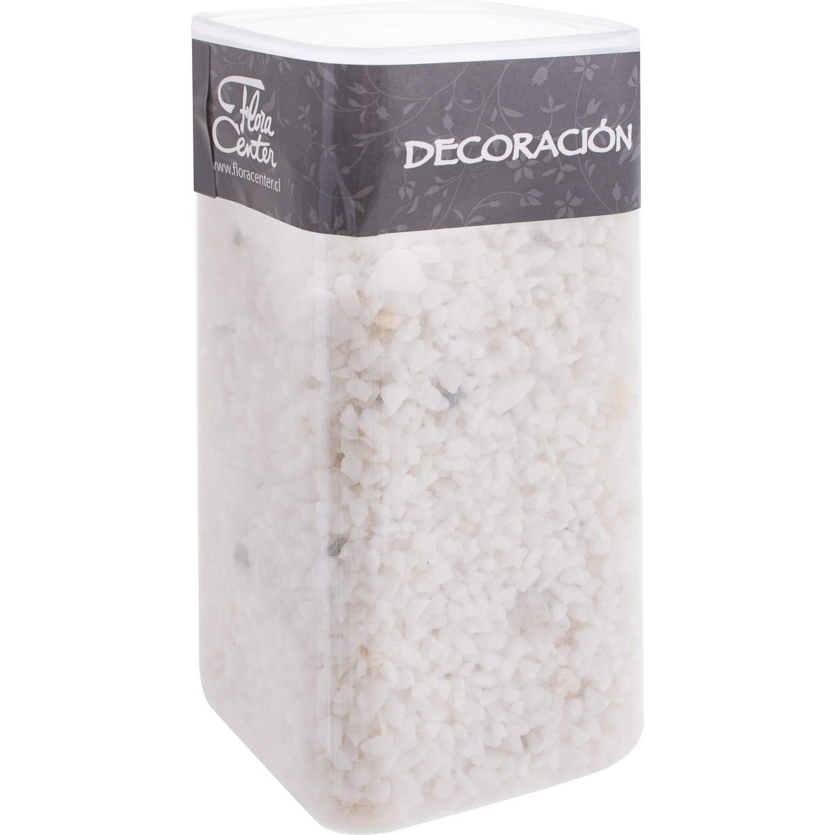 FLORACENTER - Arena decorativa 2-3mm 700 g blanco