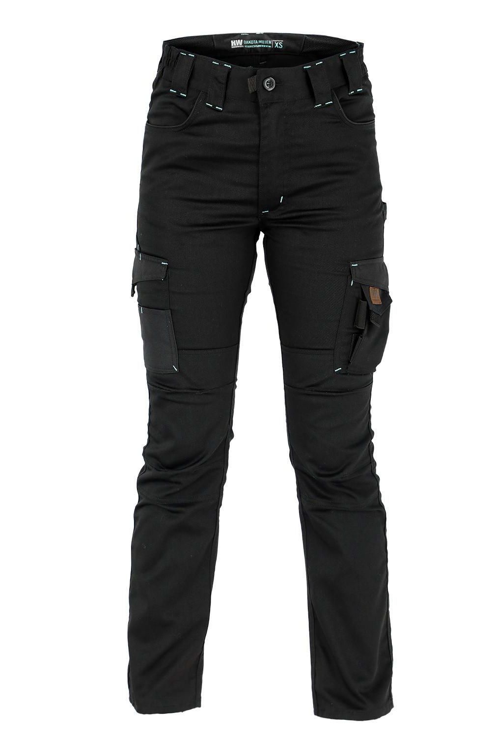 HARDWORK - Pantalón Dakota Spandex Mujer Darkshadow
