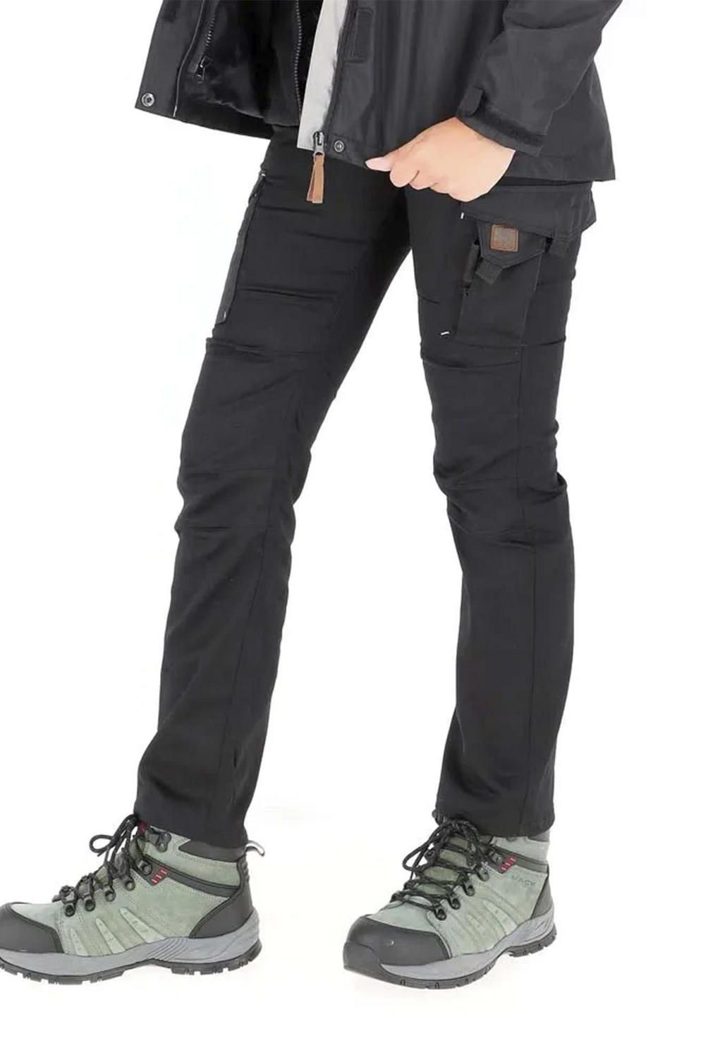 HARDWORK - Pantalón Dakota Spandex Mujer Darkshadow