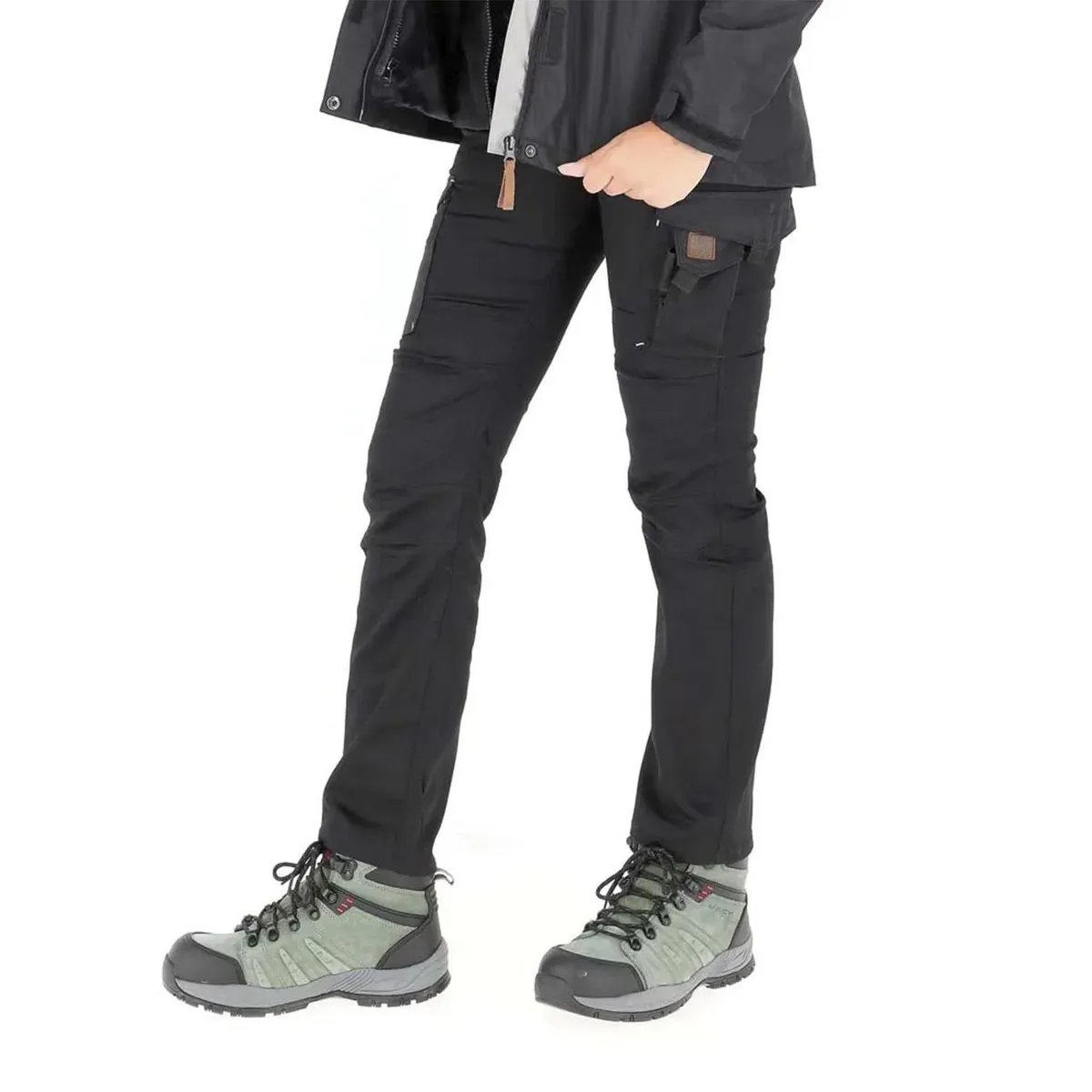 HARDWORK - Pantalón Dakota Spandex Mujer Darkshadow