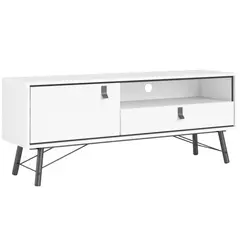 TVILUM - Rack de TV 43 " 150x40x59,6 Blanco