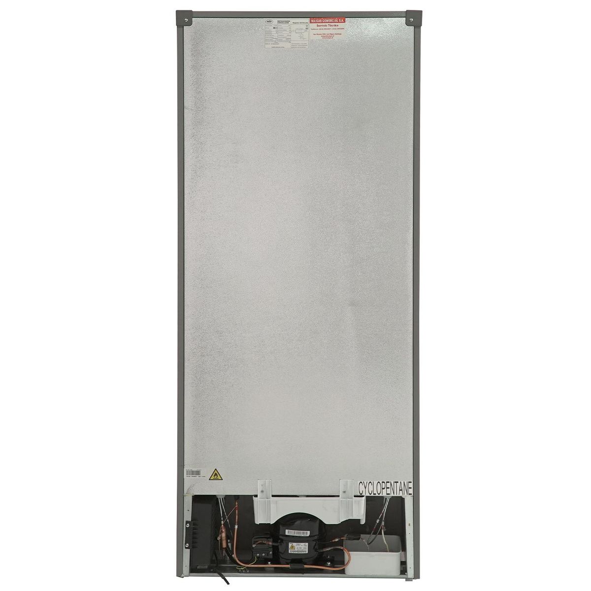 MAIGAS - Refrigerador Top Freezer No Frost 371 Litros Inox HD-520FW