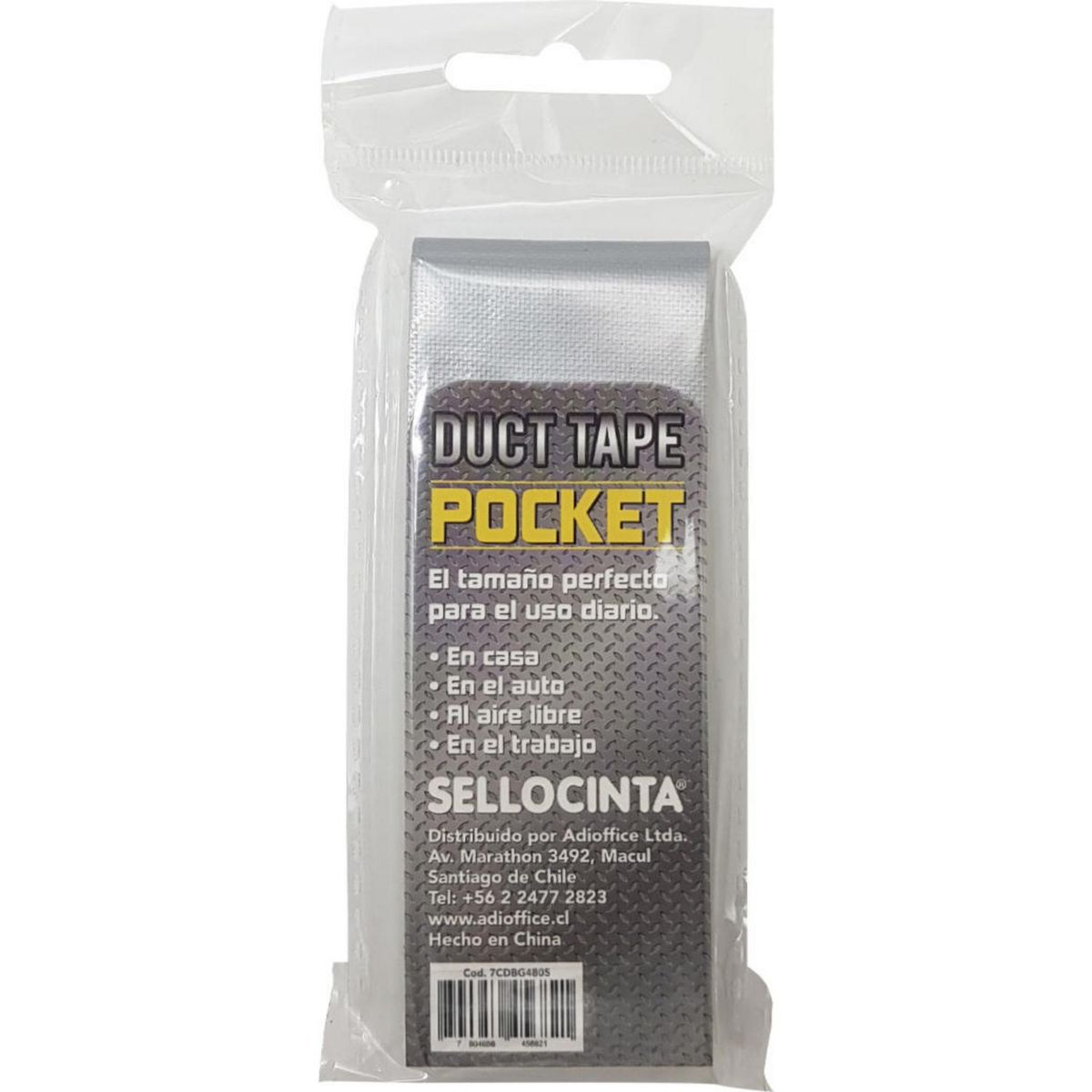 SELLOCINTA - Cinta multiuso de bolsillo 48mm x 5 metros